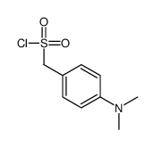 [4-(dimethylamino)phenyl]methanesulfonyl chloride Structure