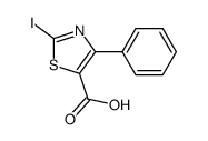 2-iodo-4-phenyl-1,3-thiazole-5-carboxylic acid Structure