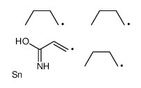 3-tributylstannylprop-2-enamide Structure