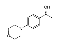 (R)-1-(4-吗啉苯基)乙烷-1-醇结构式