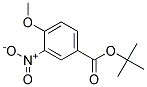 TERT-BUTYL 4-METHOXY-3-NITROBENZOATE Structure