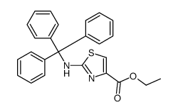 ethyl 2-(tritylamino)-1,3-thiazole-4-carboxylate Structure