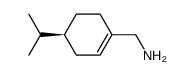 1-Cyclohexene-1-methanamine,4-(1-methylethyl)-,(S)-(9CI) structure