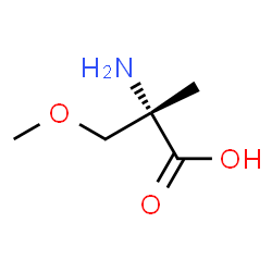 (2S)-2-amino-3-methoxy-2-methylpropanoic acid Structure