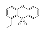 1-ethylphenoxathiin 10,10-dioxide structure