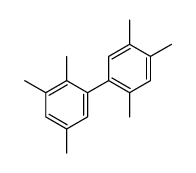 1,2,4-trimethyl-5-(2,3,5-trimethylphenyl)benzene结构式