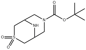 7-BOC-3-硫杂-7,9-二氮杂二环[3.3.1]壬烷-3,3-二氧化物图片