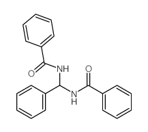 Benzamide,N,N'-(phenylmethylene)bis-结构式