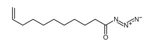 undec-10-enoyl azide Structure