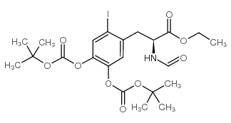 diboc-iodo-l-dopa Structure