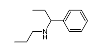 N-(1-phenylpropyl)-N-propylamine Structure