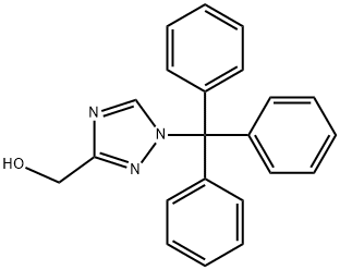 (1-Trityl-1H-1,2,4-triazol-3-yl)methanol structure