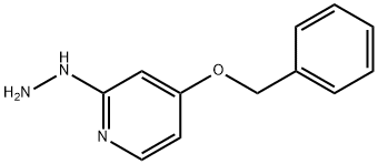 4-(苄氧基)-2-肼基吡啶结构式