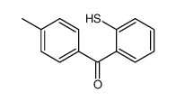 (4-methylphenyl)-(2-sulfanylphenyl)methanone Structure