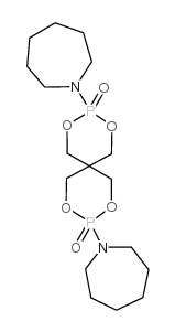 1H-Azepine,1,1'-(3,9-dioxido-2,4,8,10-tetraoxa-3,9-diphosphaspiro[5.5]undecane-3,9-diyl)bis[hexahydro-(9CI) Structure