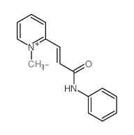 (E)-3-(1-methyl-2H-pyridin-2-yl)-N-phenyl-prop-2-enamide结构式