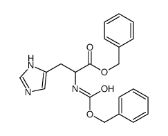 benzyl (2S)-3-(1H-imidazol-5-yl)-2-(phenylmethoxycarbonylamino)propanoate Structure