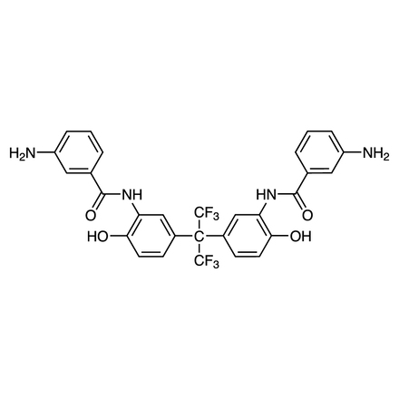 2,2-Bis(3-(3-aminobenzoylamino)-4-hydroxyphenyl)hexafluoropropane picture