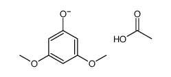 3,5-Dimethoxyphenol acetate structure