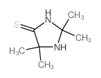 4-Imidazolidinethione,2,2,5,5-tetramethyl-结构式