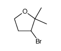 3-bromo-2,2-dimethyltetrahydrofuran结构式