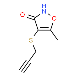 3(2H)-Isoxazolone,5-methyl-4-(2-propynylthio)-(9CI) picture