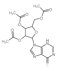 Inosine, 6-thio-,2',3',5'-triacetate picture