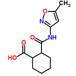 2-(N-(5-Methylisoxazol-3-yl)carbamoyl)cyclohexanecarboxylic acid picture