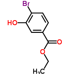 Ethyl 4-bromo-3-hydroxybenzoate structure