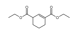 cyclohex-1-ene-1,3-dicarboxylic acid diethyl ester Structure