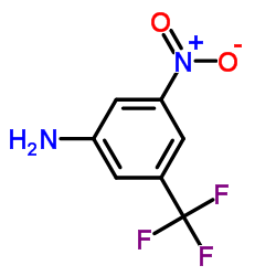 3-Nitro-5-(trifluoromethyl)aniline structure