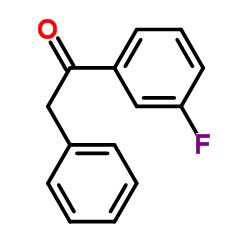 1-(3-Fluorophenyl)-2-phenylethanone结构式