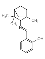 6-[[(1,3,3-trimethylnorbornan-2-yl)amino]methylidene]cyclohexa-2,4-dien-1-one结构式