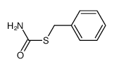 thiocarbamic acid S-benzyl ester Structure