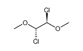 meso-1,2-dichloro-1,2-dimethoxyethane Structure