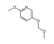 2-methoxy-5-(methoxymethoxy)pyridine结构式