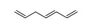 trans-1,3,6-heptatriene Structure