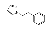 1-(2-phenylethyl)pyrrole结构式