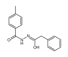 4-Methyl-N'-(phenylacetyl)benzohydrazide结构式