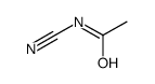 N-acetylcyanamide Structure