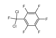 dichlorofluoromethylpentafluorobenzene结构式