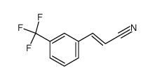 (E)-3-[3-(trifluoromethyl)phenyl]acrylonitrile结构式