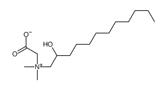 2-[2-hydroxydodecyl(dimethyl)azaniumyl]acetate结构式