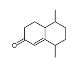 5,8-dimethyl-4,4a,5,6,7,8-hexahydro-3H-naphthalen-2-one Structure