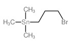 3-bromopropyl-trimethyl-stannane structure