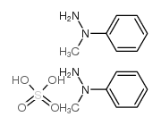 1-METHYL-1-PHENYLHYDRAZINE SULFATE (2:1)结构式