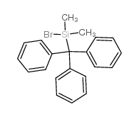 二甲基三苯甲基溴硅烷结构式