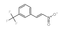 1-(3-Trifluoromethylphenyl)-2-nitroethylene structure