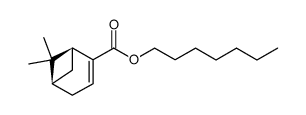 Myrtensaeure-n-heptylester Structure