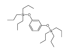 tripropyl-(3-tripropylsilyloxyphenoxy)silane Structure